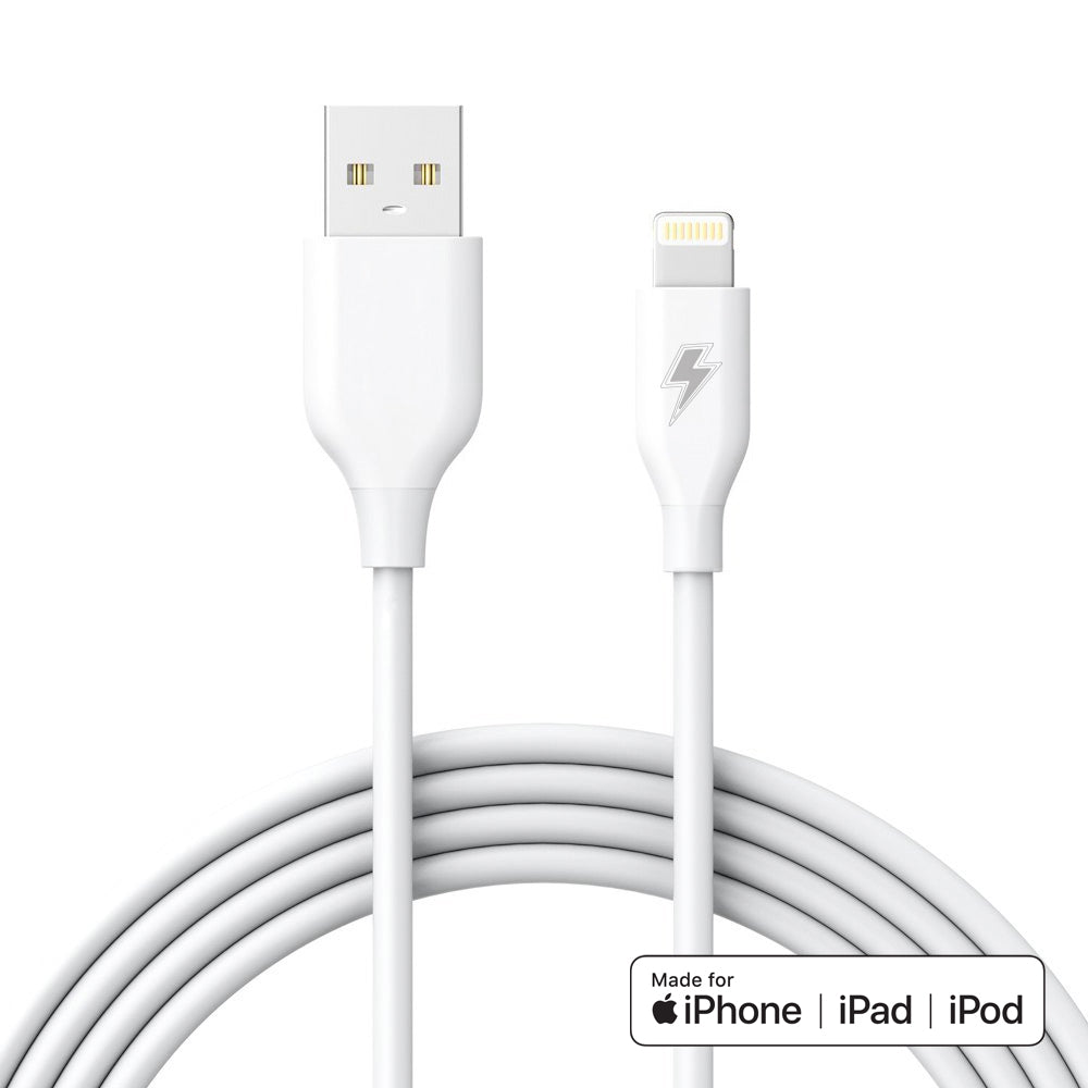 Basic Lightning Cable [4 ft / 1.2m length] – Charge Cords