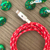 Candy Cane Lightning Cable [5 ft / 1.5m length]